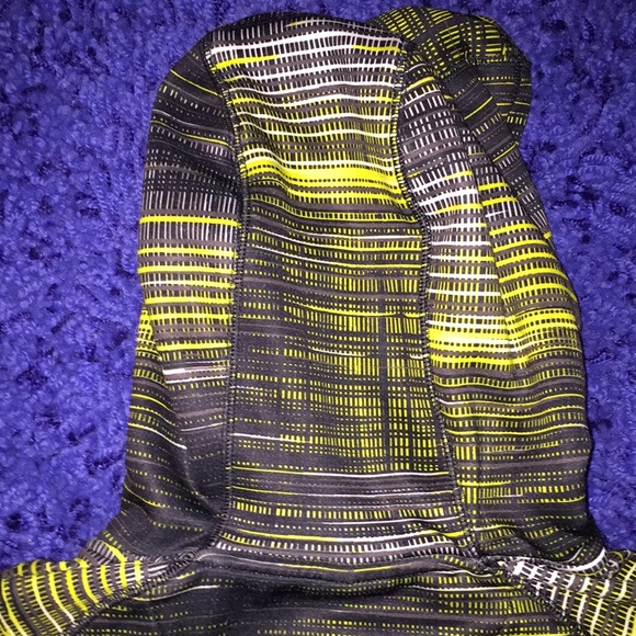 Spyder Hoodie Snowboard Shred Stretch neon spandex jacket coat LG - Picture 8 of 13